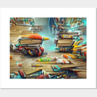 Back to School Art Posters and Art